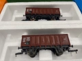 Вагон товарен 2-осен Роко HO 1:87 влак ЖП модел кутия, снимка 8