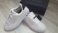 Нови бели кожени мъжки маратонки Tommy Hilfiger размер EUR41, снимка 11
