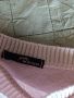 Плетена блузка с един ръкав в розов цвят., снимка 1 - Блузи с дълъг ръкав и пуловери - 45527418