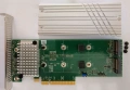 Контролер Supermicro AOC-SLG4-2H8M2 NVMe RAID 0,1 2xPCIe Gen4 NVMe/SATA M.2, снимка 4
