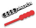 Нови емблеми ”AUDI” - 42 мм. / 8 мм., снимка 3