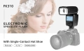 Светкавица PHOTOOLEX Speedlite FK310 за Canon, Nikon, Sony, Panasonic, Olympus, Pentax, Fujifilm , снимка 14