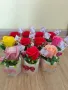 Кашпи с рози, снимка 4