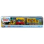 Оригинално моторизиранo влакче Thomas & Friends- Muddy fix em up friends Кранът Карли / Fisher Price, снимка 1