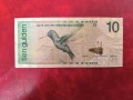 Нидерландски Антили 10 гулдена 1998 година, снимка 1
