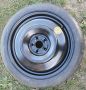 TOYOTA avensis corolla резервна гума с джанта тип патерица 5x100 Ф54.1мм , снимка 1 - Аксесоари и консумативи - 45227623