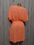 XL Оранжева,къса рокля , снимка 4