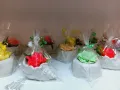 цветя изработени с глицеринов ароматен сапун и Българска роза , снимка 11
