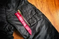 ALPHA INDUSTRIES MA-1 Heritage Bomber Jacket - S, снимка 4