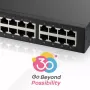 Суич комутатор ZYXEL GS1100-16, 16 портов неуправляем комутатор, Gigabit. Plug and play свързаност, снимка 3