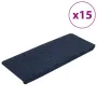 vidaXL Самозалепващи стелки за стълби, 15 бр, 65x24,5x3,5 см, сини（SKU:343481）, снимка 1