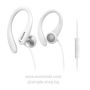 Слушалки PHILIPS Audio Sports Headphones A1105WT/00 с микрофон, снимка 1