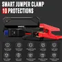 GREPRO 3000A бустер за подаване на ток Jump Starter/Power Bank /LED, снимка 7