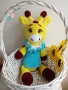 Жираф - ръчно плетена играчка, снимка 1