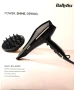 Професоонален Фризьорски Сешоар Babyliss Pro 2200 Йонен Контрол + Дифюзер, снимка 2