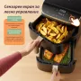 Фритюрник с горещ въздух Cosori Turbo Tower Pro CAF-DC123S, 10.8L*Безплатна доставка, снимка 9