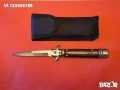 Италиански автоматичен нож "leverletto"Akc - 80x19 , снимка 1
