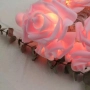 Декоративни интериорни LED лампички рози, снимка 2