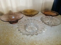 Стъклени фруктиери,чинии,купички соц.производство, снимка 8