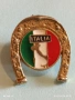 Сувенирна значка ИТАЛИЯ с подкова за късмет 51666, снимка 2