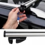 Универсални алуминиеви напречни греди Automat- Багажник с ключ за комби 120см, снимка 3