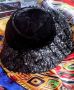 Елегантна дамска вечерна шапка от кадифе от парижки бутиков магазин, снимка 1 - Шапки - 45316370