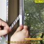 Лайсна за врата тип самозалепваща уплътнителна лента – защита от насекоми и студен въздух - КОД 3755, снимка 5