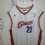 Adidas NBA Cleveland Cavaliers LeBron James 23 Винтидж потник  , снимка 3