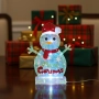 LED светещ снежен човек Merry Christmas, снимка 1