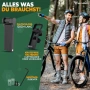 MIVELO Folding Bicycle Lock 120 см – сгъваем катинар за велосипед с код и стойка, снимка 5