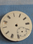 Керамичен циферблат за джобен часовник стар рядък за КОЛЕКЦИЯ ЧАСТИ 43614