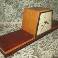 Настолен, каминен часовник Dugena, механичен, снимка 6 - Антикварни и старинни предмети - 45843637