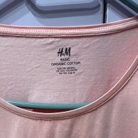 Розова тениска H&M , снимка 5 - Тениски - 45039123