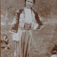 Автентична Османска връхна дреха салтамарка със сърмени конци, снимка 7 - Антикварни и старинни предмети - 31061638