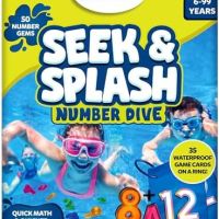 Нова Математическа игра Seek & Splash - Гмуркане и забавление за деца, снимка 1 - Образователни игри - 45885711