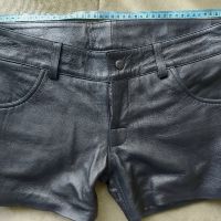 Мъжки кожени къси панталони/шорти XS-S, снимка 7 - Къси панталони - 45481207