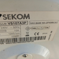 Продавам преден панел с платка  за пералня SEKOM WS107A3P, снимка 5 - Перални - 45002183