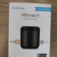 RMmini3 универсално дистанционно IR WiFi BroadLink, снимка 1 - Рутери - 45326695