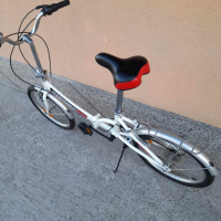Продава се немско, сгъваемо алуминиево колело 20" цола, снимка 6 - Велосипеди - 45033966