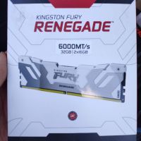 Kingston FURY Renegade 32GB (2x16GB) DDR5 6000MHz KF560C32RWK2-32, снимка 1 - RAM памет - 45114341