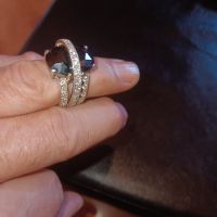 сребърен пръстен дамски, снимка 4 - Пръстени - 45221072