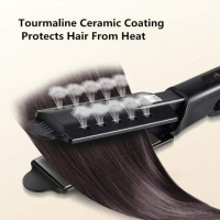 Професионална турмалинова преса за коса с йони, снимка 4 - Преси за коса - 44959397