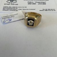Златен ъжки пръстен Versace 5.92г - 14к, снимка 1 - Пръстени - 45232265