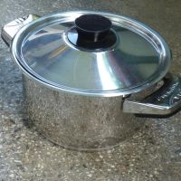 Отлична маркова немска тенджера BergHoff метален капак,обем от 3.8л., снимка 2 - Съдове за готвене - 45493822