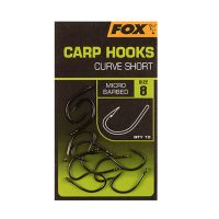 Куки Fox Curve Shank Short Carp Hooks, снимка 2 - Такъми - 45428087