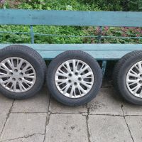 Продавам железни джанти със зимни гуми , снимка 2 - Гуми и джанти - 45810143