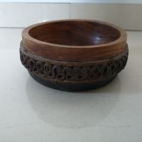 Дървена купа 12.5 см, снимка 1 - Други стоки за дома - 45161639