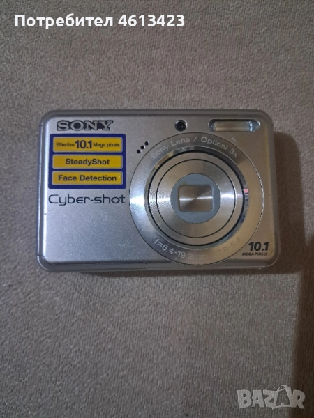 Фотоапарат Sony cyber shot DSC-S930, 10,1 Mp, снимка 1