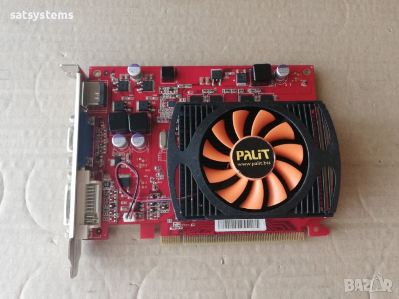 Видео карта NVidia GeForce Palit GT220 HDMI 1024MB GDDR3 128bit PCI-E, снимка 1