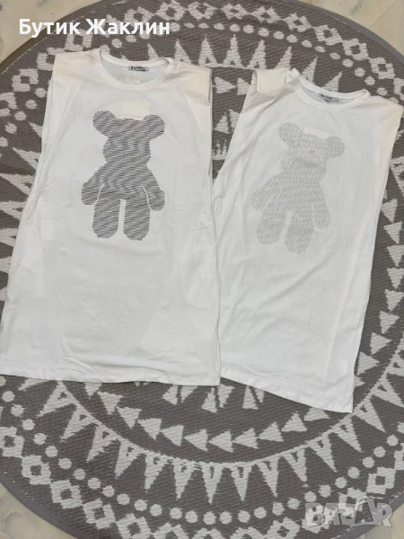 Дамска рокля с мече, снимка 1